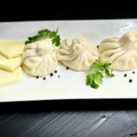 Хінкалі з сиром/ Khinkali with cheese
