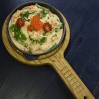 Креветки у вершковому соусі